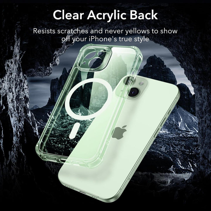 ESR ShieldMax Clear Case for iPhone 15 Plus - DOKUTRONIX