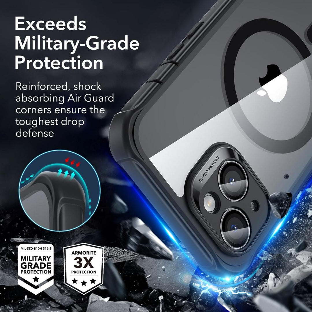 ESR ShieldMax Clear Case for iPhone 15 Plus - DOKUTRONIX