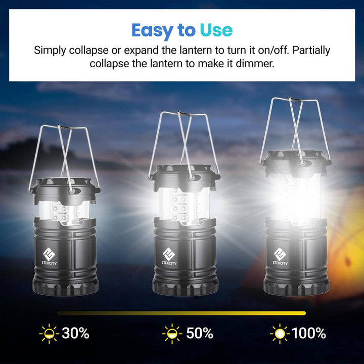 Etekcity Power Lanterns: Emergency Light Duo - DOKUTRONIX