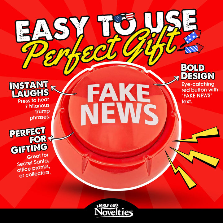 Fake News Alert Button: Trump Edition - DOKUTRONIX