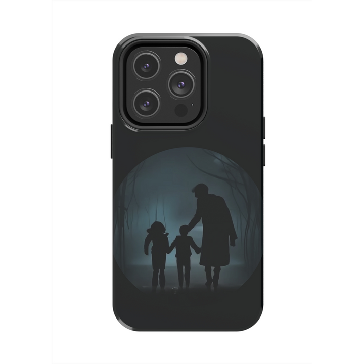 Father & Kids Silhouette Tough Case - DOKUTRONIX
