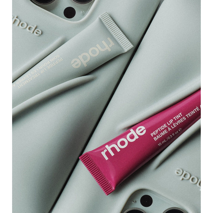 Lip case Minimalist Solid Color Rhode Soft Silicone Phone Case New