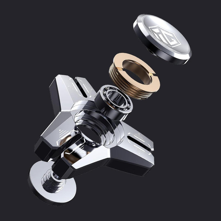 Luminous Metal Fidget Spinner: Stress Relief Toy - DOKUTRONIX
