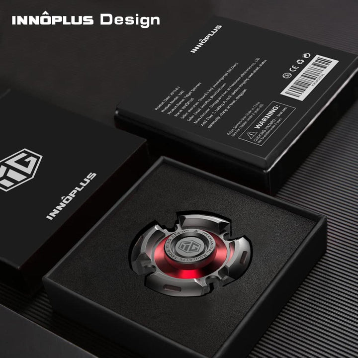 Luminous Metal Fidget Spinner: Stress Relief Toy - DOKUTRONIX