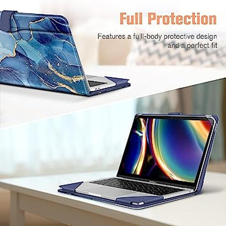 Ocean Marble MacBook Sleeve - DOKUTRONIX