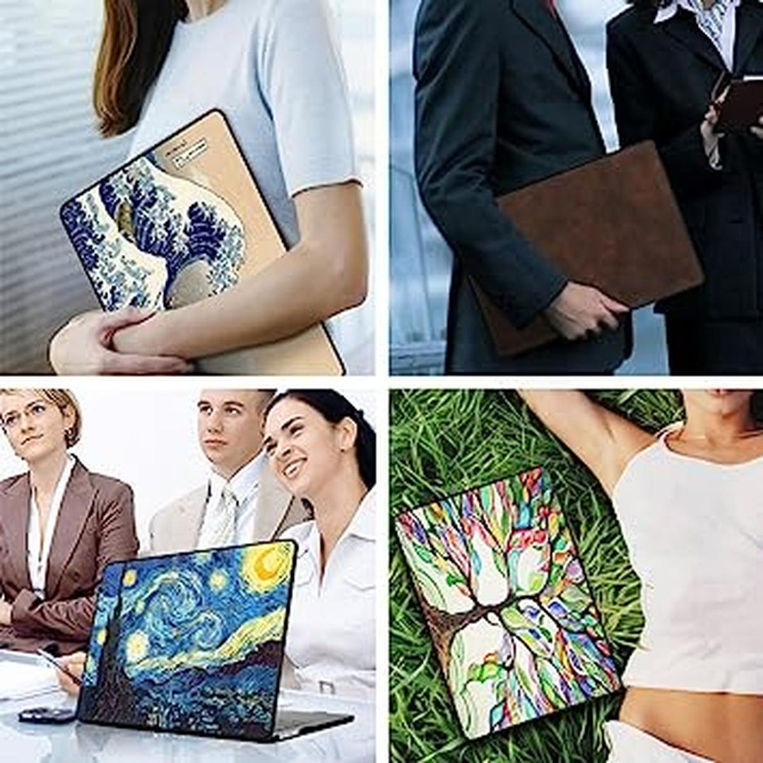 Fintie Pro 13 Brown Leather Case - DOKUTRONIX