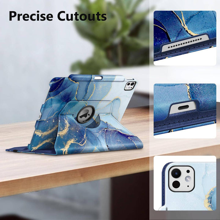Blossom360° iPad Pro Case & Pencil Holder - DOKUTRONIX