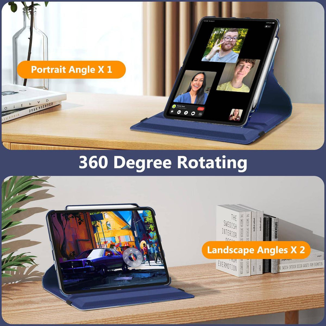 Blossom360° iPad Pro Case & Pencil Holder - DOKUTRONIX