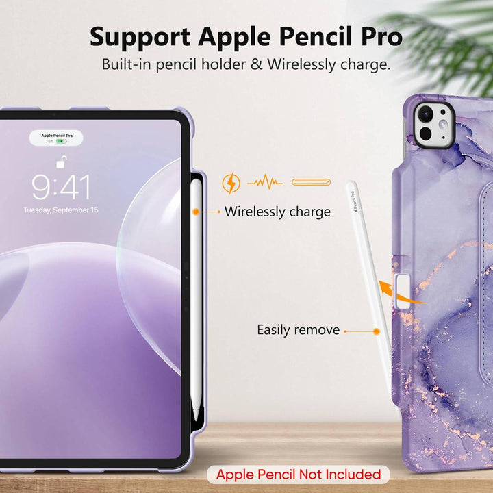 Blossom360° iPad Pro Case & Pencil Holder - DOKUTRONIX