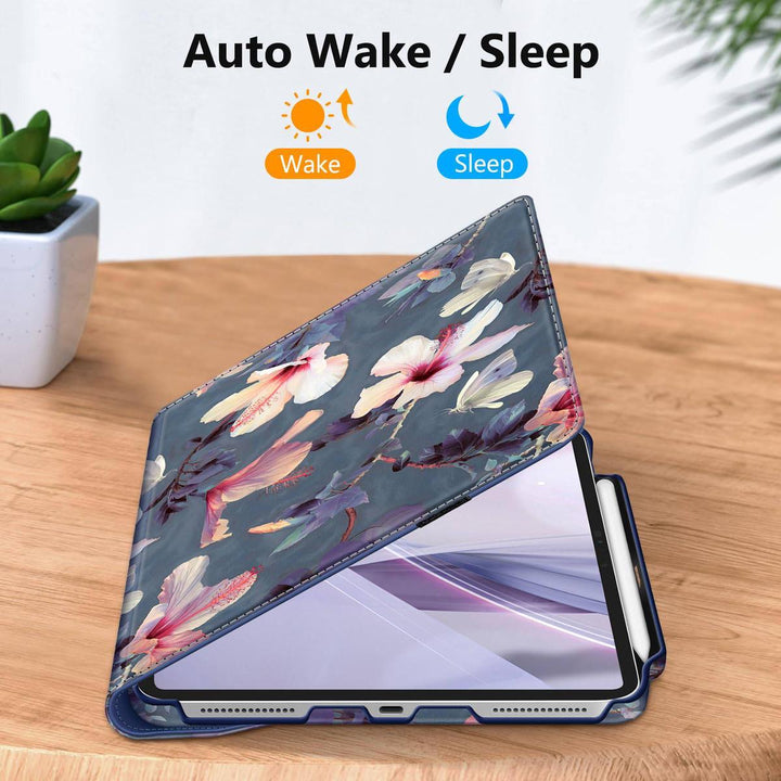 Blossom360° iPad Pro Case & Pencil Holder - DOKUTRONIX