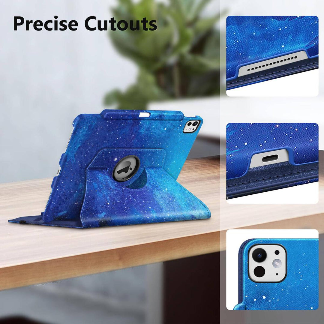 Blossom360° iPad Pro Case & Pencil Holder - DOKUTRONIX