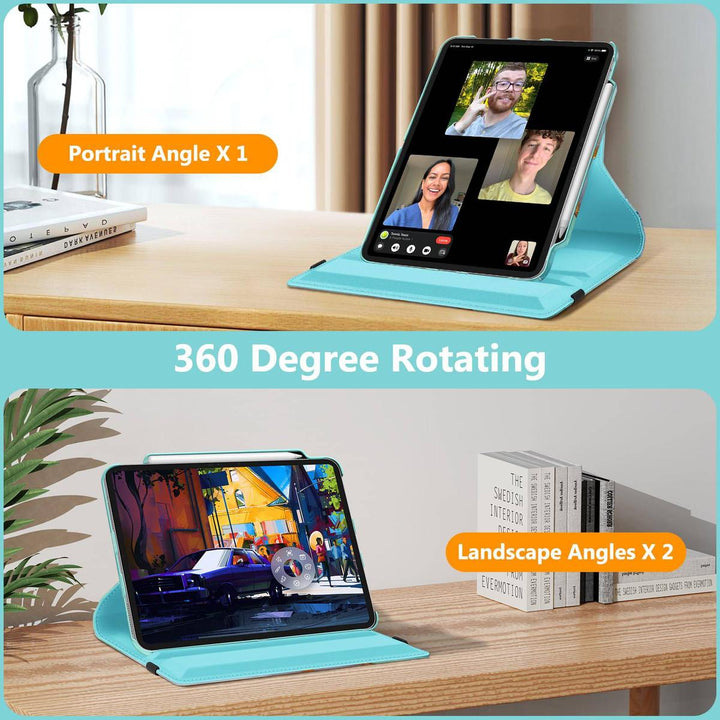 Blossom360° iPad Pro Case & Pencil Holder - DOKUTRONIX