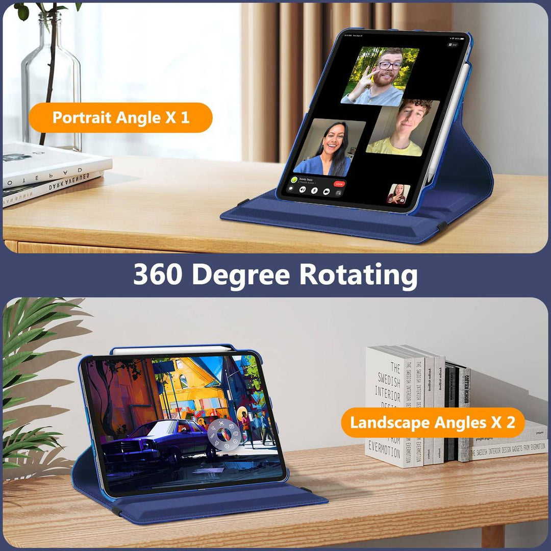 Blossom360° iPad Pro Case & Pencil Holder - DOKUTRONIX