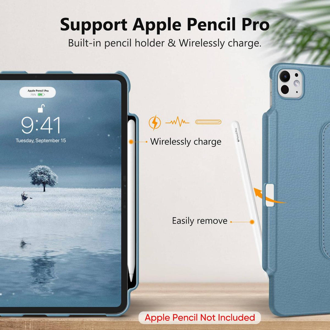 Blossom360° iPad Pro Case & Pencil Holder - DOKUTRONIX