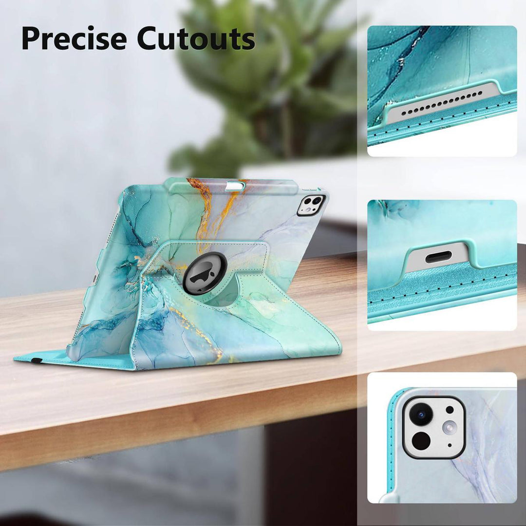 Blossom360° iPad Pro Case & Pencil Holder - DOKUTRONIX