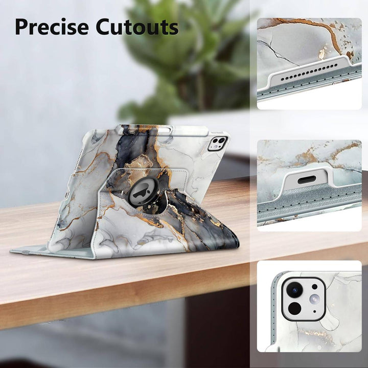 Blossom360° iPad Pro Case & Pencil Holder - DOKUTRONIX