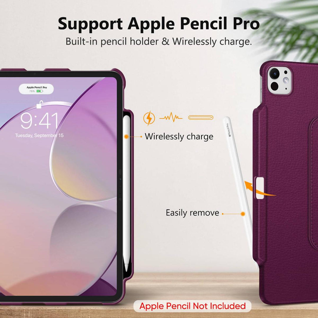 Blossom360° iPad Pro Case & Pencil Holder - DOKUTRONIX