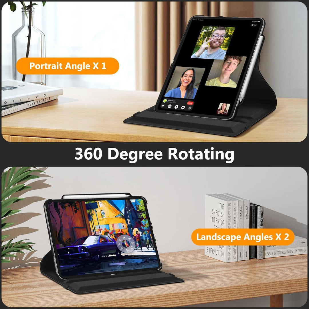 Blossom360° iPad Pro Case & Pencil Holder - DOKUTRONIX