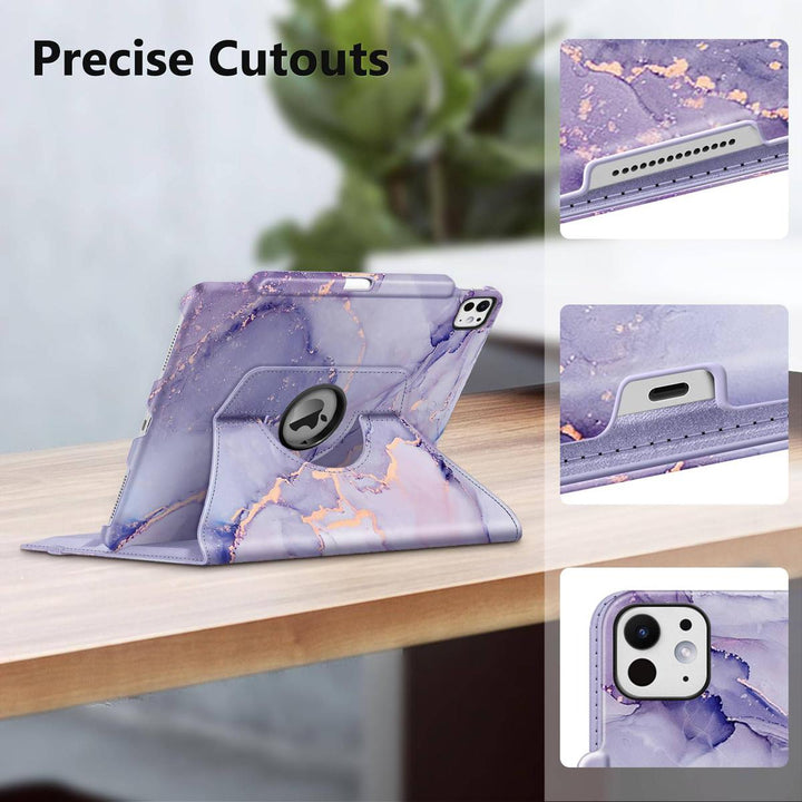 Blossom360° iPad Pro Case & Pencil Holder - DOKUTRONIX