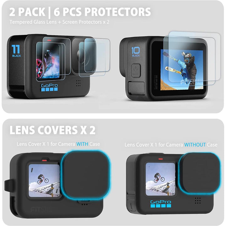 FitStill GoPro Hero Silicone Sleeve Case - DOKUTRONIX