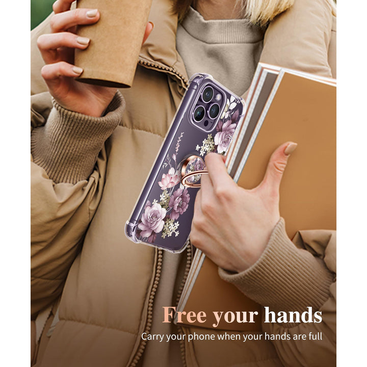 Floral Phone Ring Holder - GVIEWIN - DOKUTRONIX