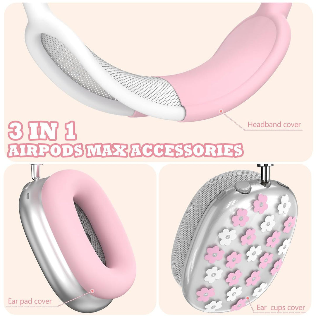FlowerFlex AirPod Max Covers - DOKUTRONIX