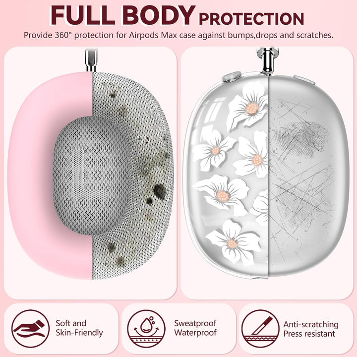 FlowerFlex AirPod Max Covers - DOKUTRONIX