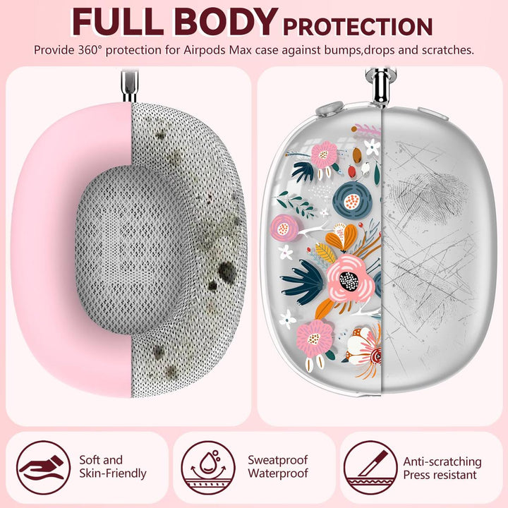 FlowerFlex AirPod Max Covers - DOKUTRONIX