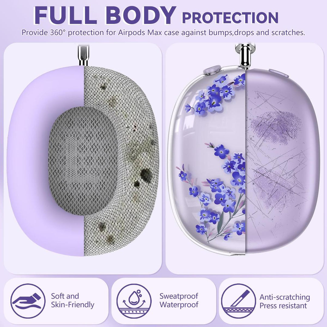 FlowerFlex AirPod Max Covers - DOKUTRONIX