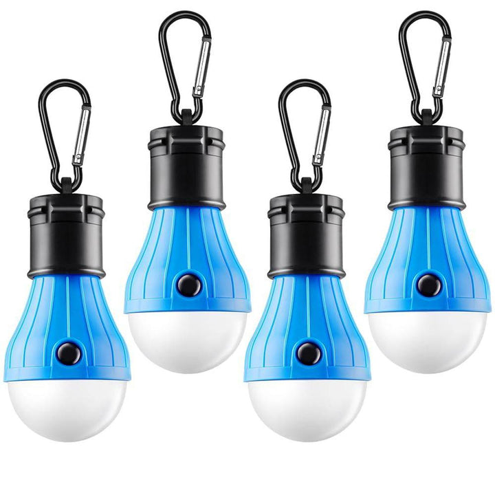 SkyGlow LED Tent Lanterns - 4-Pack Portable Lights - DOKUTRONIX