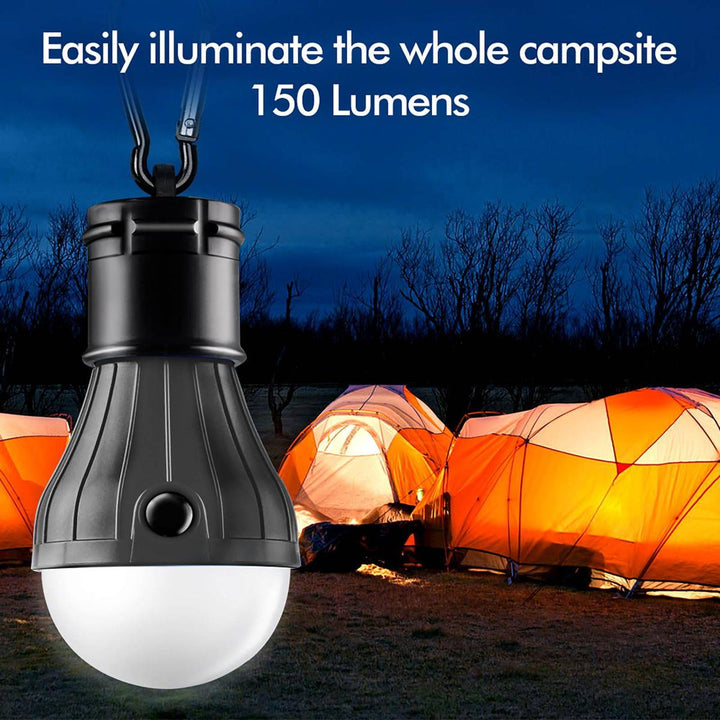 SkyGlow LED Tent Lanterns - 4-Pack Portable Lights - DOKUTRONIX