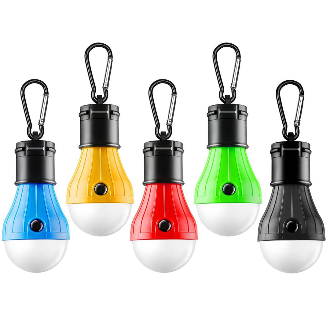 SkyGlow LED Tent Lanterns - 4-Pack Portable Lights - DOKUTRONIX