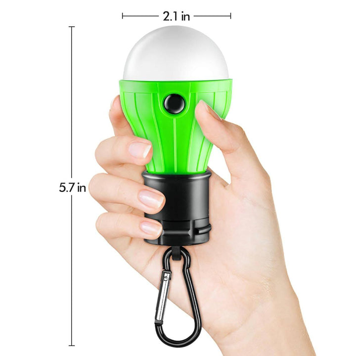 SkyGlow LED Tent Lanterns - 4-Pack Portable Lights - DOKUTRONIX