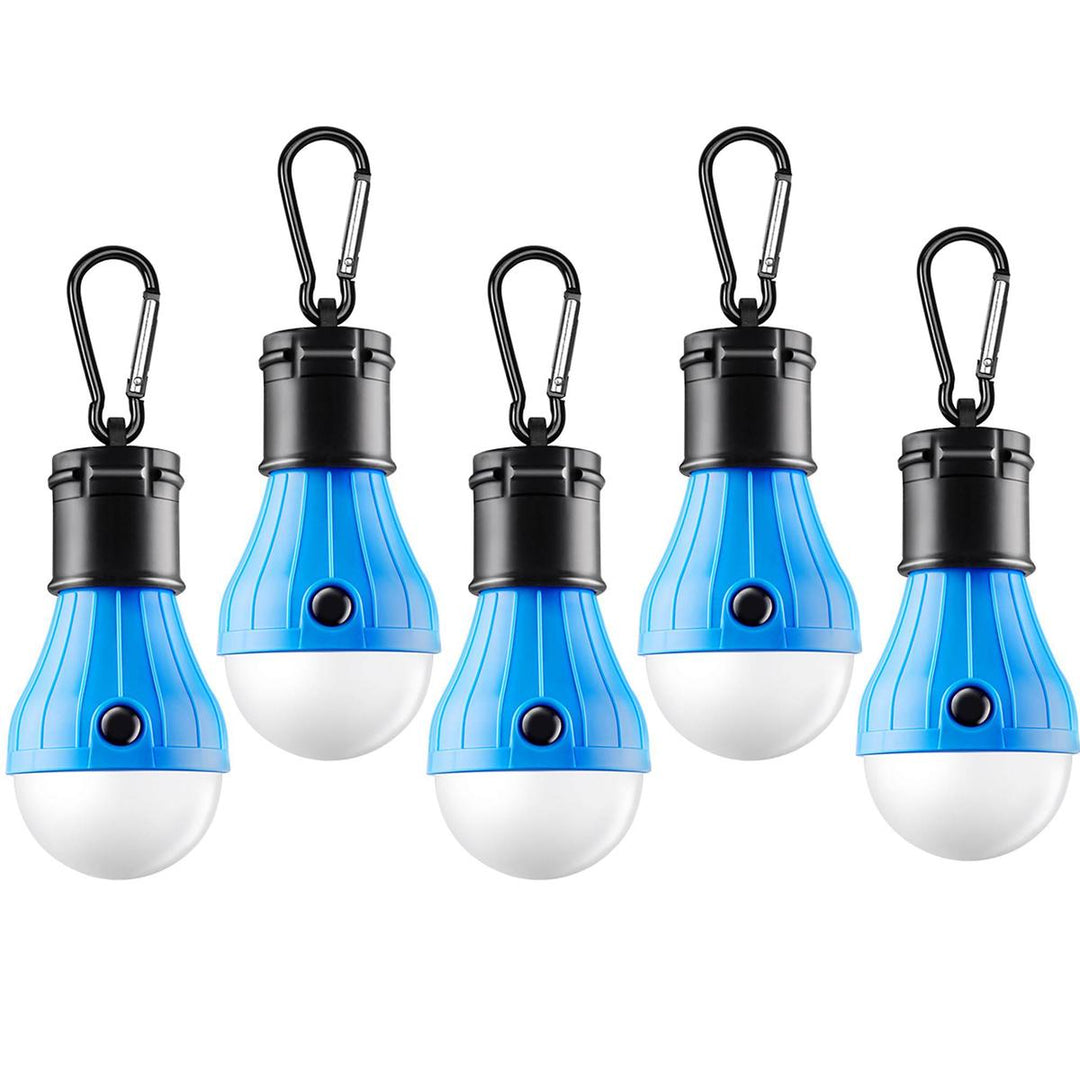 SkyGlow LED Tent Lanterns - 4-Pack Portable Lights - DOKUTRONIX