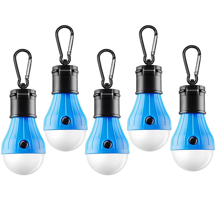 SkyGlow LED Tent Lanterns - 4-Pack Portable Lights - DOKUTRONIX