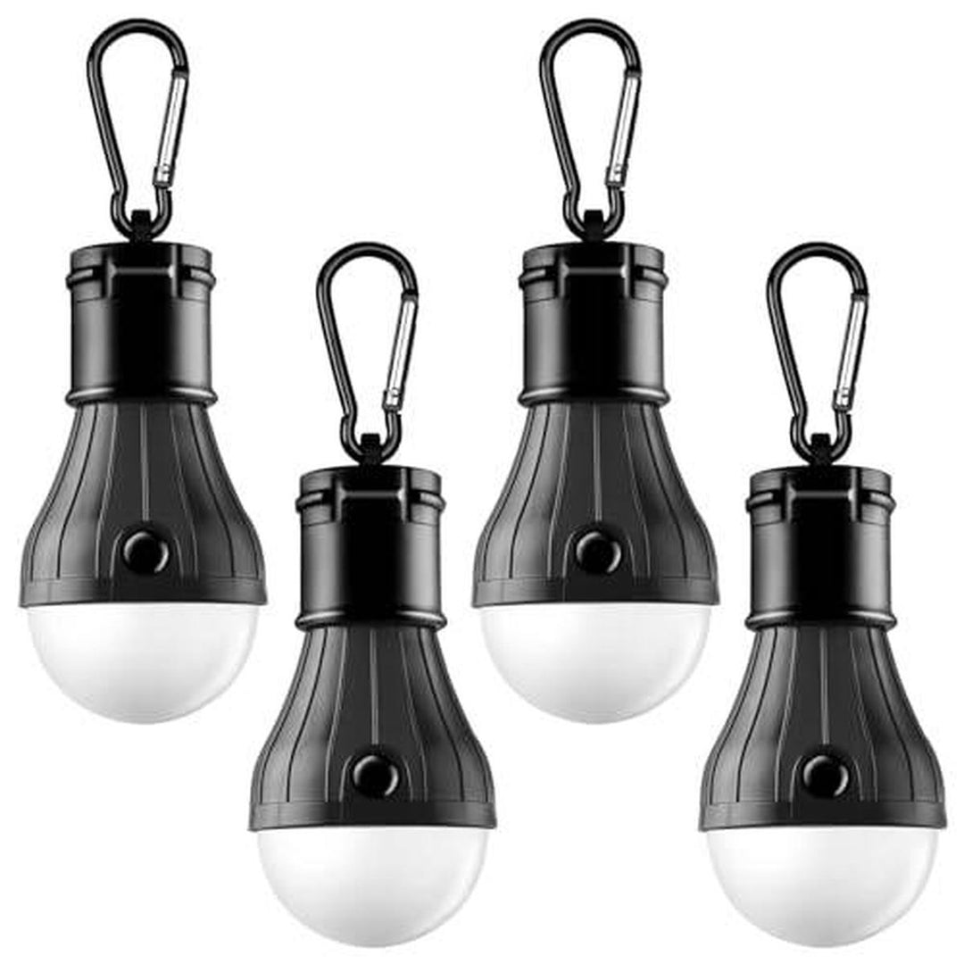 SkyGlow LED Tent Lanterns - 4-Pack Portable Lights - DOKUTRONIX