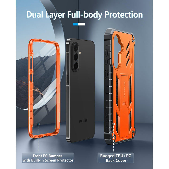 FNTCASE A26-5G Armor: Rugged Shockproof Kickstand Case - DOKUTRONIX