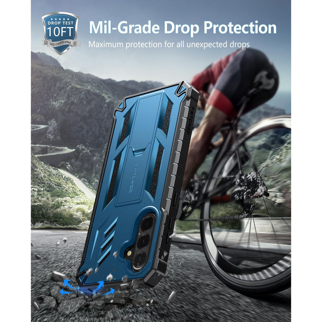 FNTCASE A26-5G Armor: Rugged Shockproof Kickstand Case - DOKUTRONIX