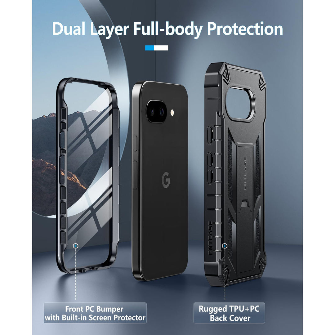 FNTCASE A26-5G Armor: Rugged Shockproof Kickstand Case - DOKUTRONIX