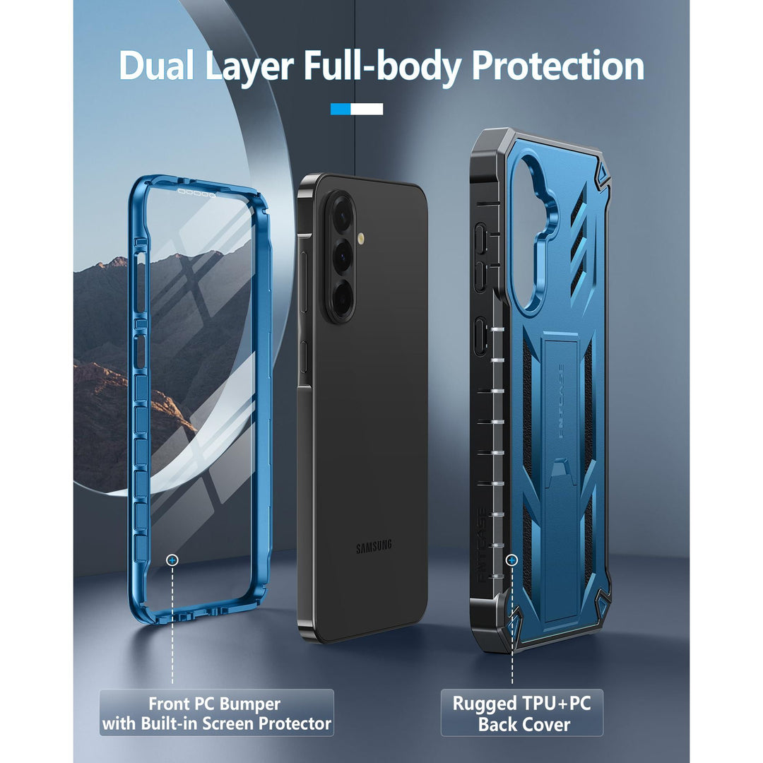 FNTCASE A26-5G Armor: Rugged Shockproof Kickstand Case - DOKUTRONIX