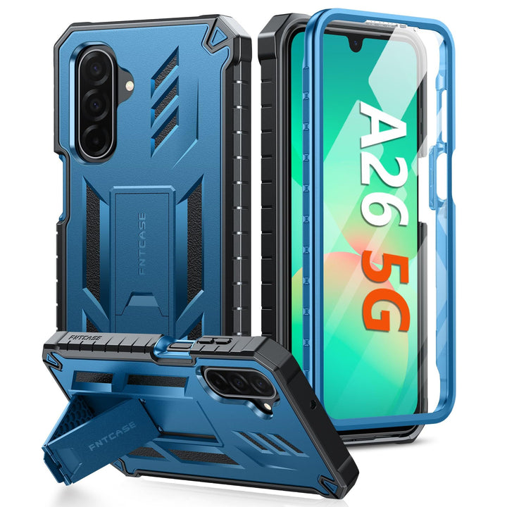 FNTCASE A26-5G Armor: Rugged Shockproof Kickstand Case - DOKUTRONIX