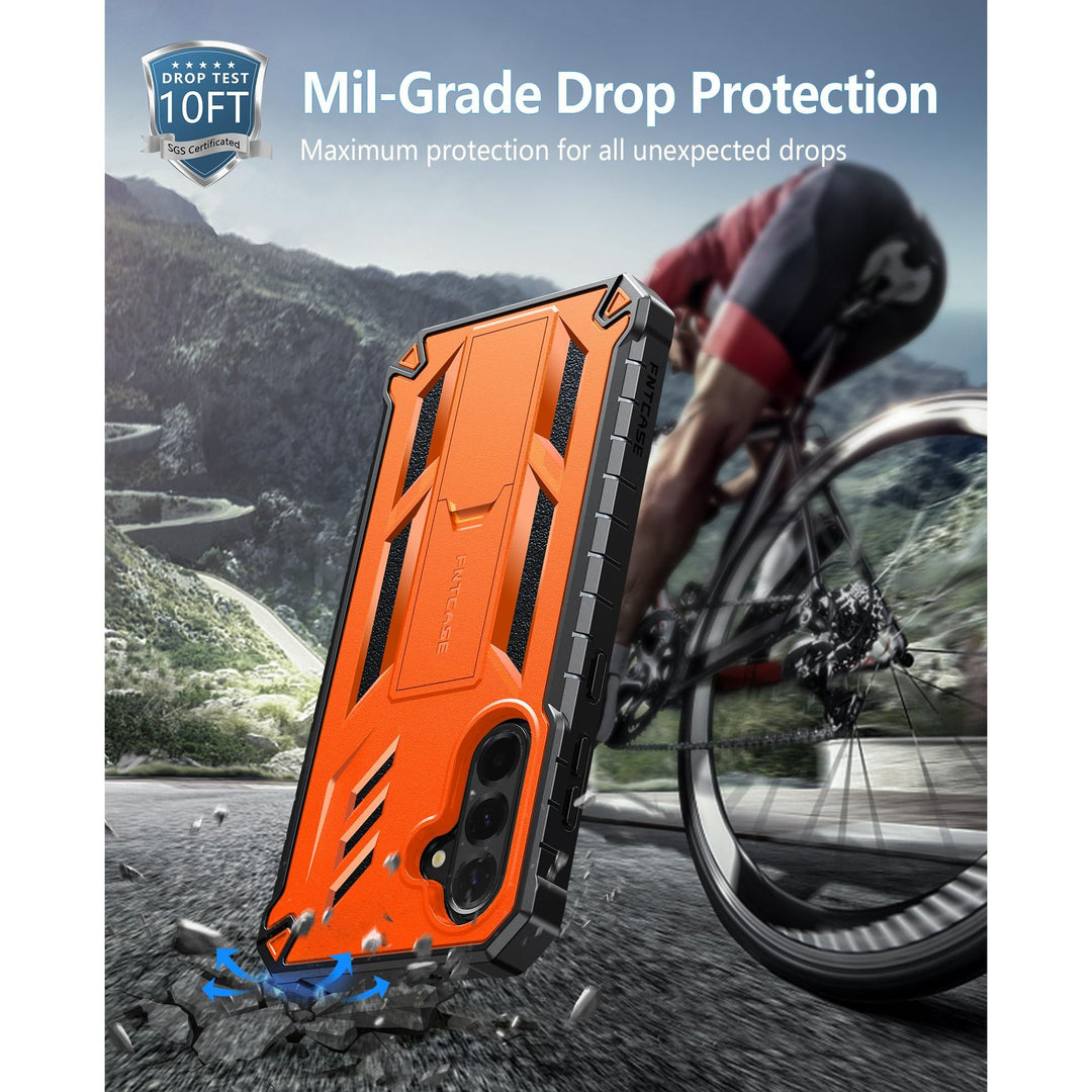 FNTCASE A26-5G Armor: Rugged Shockproof Kickstand Case - DOKUTRONIX