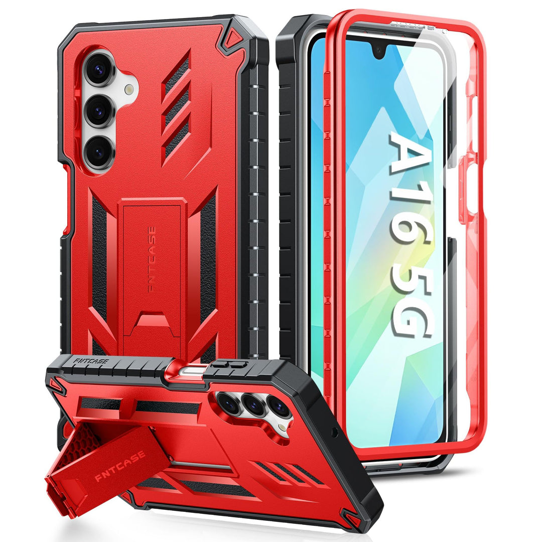 FNTCASE A26-5G Armor: Rugged Shockproof Kickstand Case - DOKUTRONIX