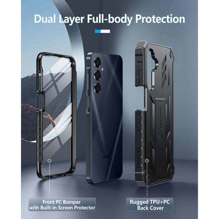 FNTCASE A26-5G Armor: Rugged Shockproof Kickstand Case - DOKUTRONIX