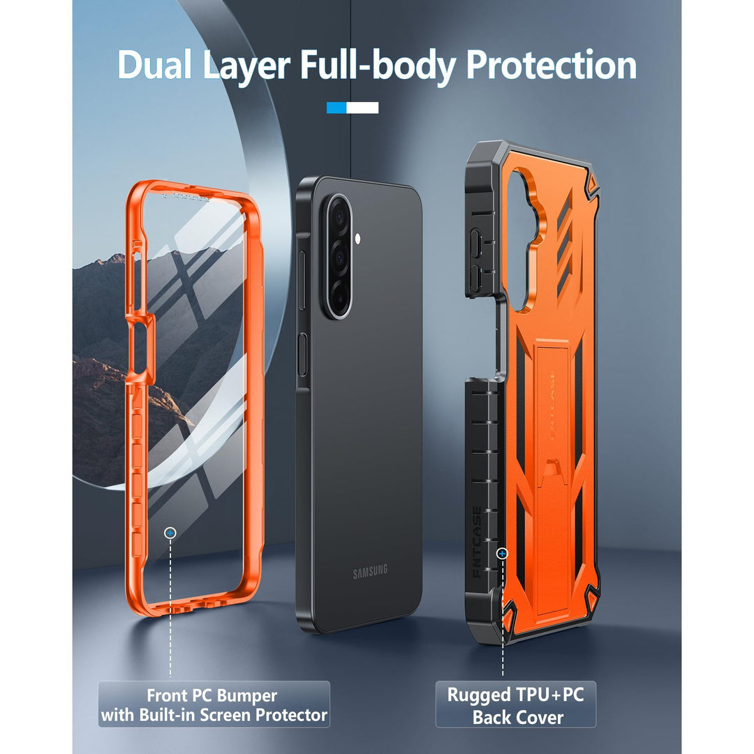 FNTCASE A26-5G Armor: Rugged Shockproof Kickstand Case - DOKUTRONIX