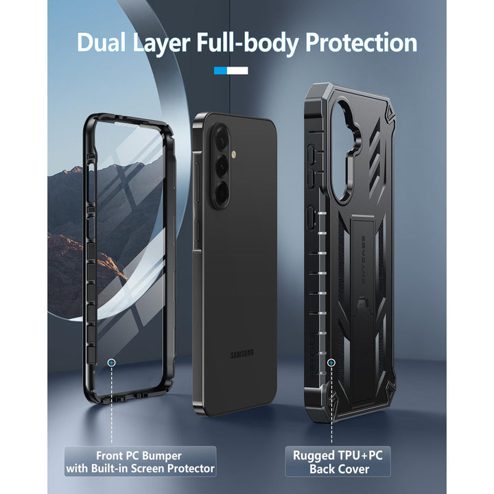 FNTCASE A26-5G Armor: Rugged Shockproof Kickstand Case - DOKUTRONIX
