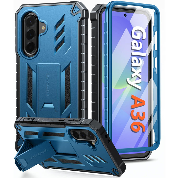 FNTCASE A26-5G Armor: Rugged Shockproof Kickstand Case - DOKUTRONIX