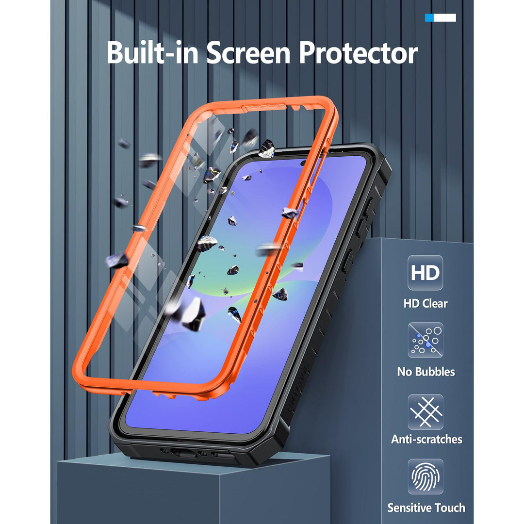 FNTCASE A26-5G Armor: Rugged Shockproof Kickstand Case - DOKUTRONIX