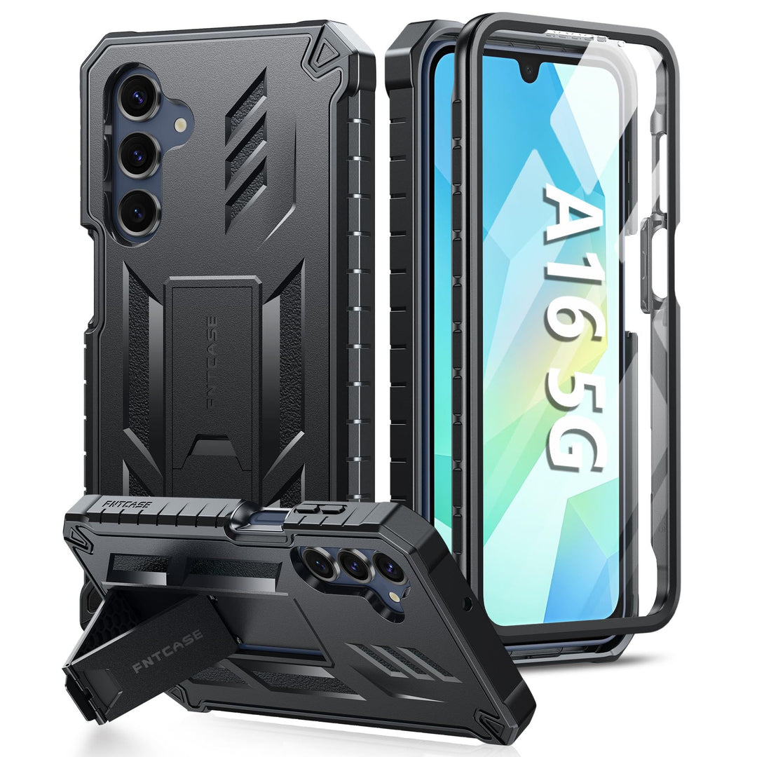 FNTCASE A26-5G Armor: Rugged Shockproof Kickstand Case - DOKUTRONIX