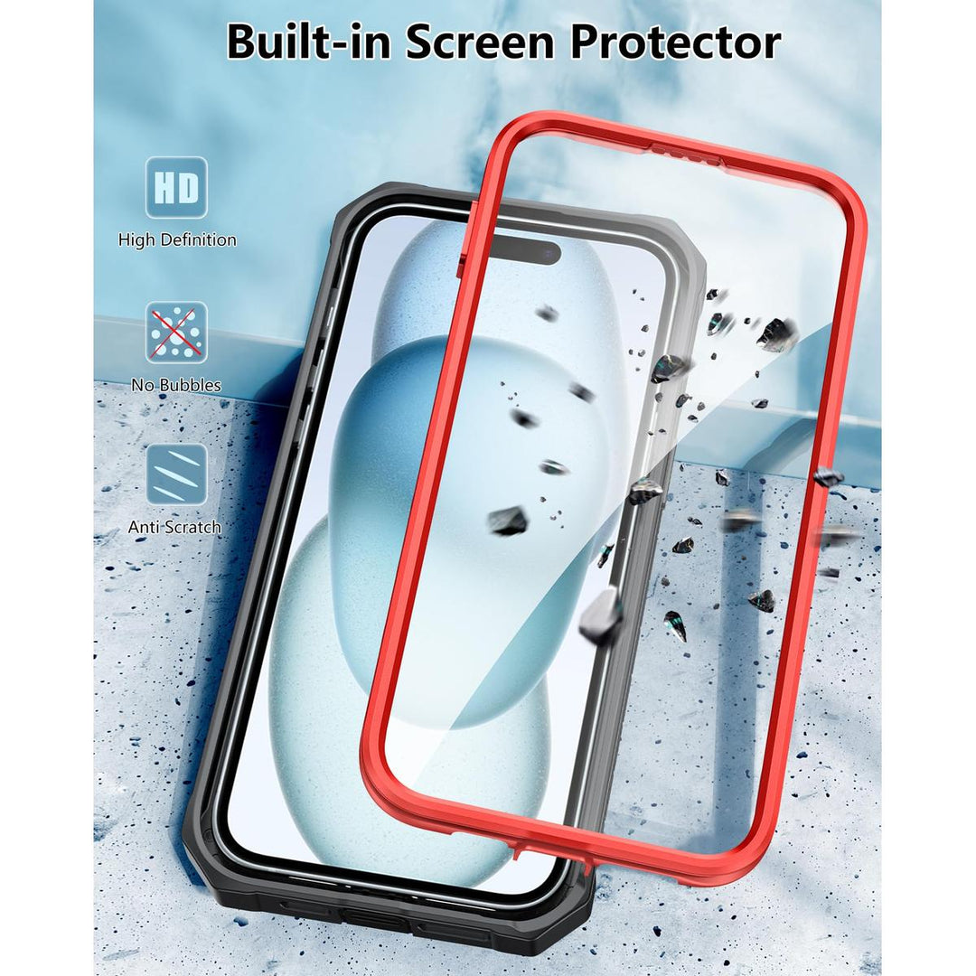 FNTCASE ArmorShield for iPhone 15 Plus - Rugged Protection - DOKUTRONIX